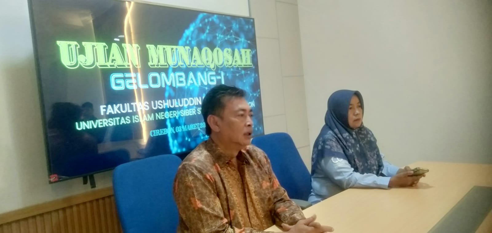 Sidang Munaqosah Gelombang 1 Fakultas Ushuluddin dan Adab UIN Siber Syekh Nurjati Cirebon Resmi Digelar