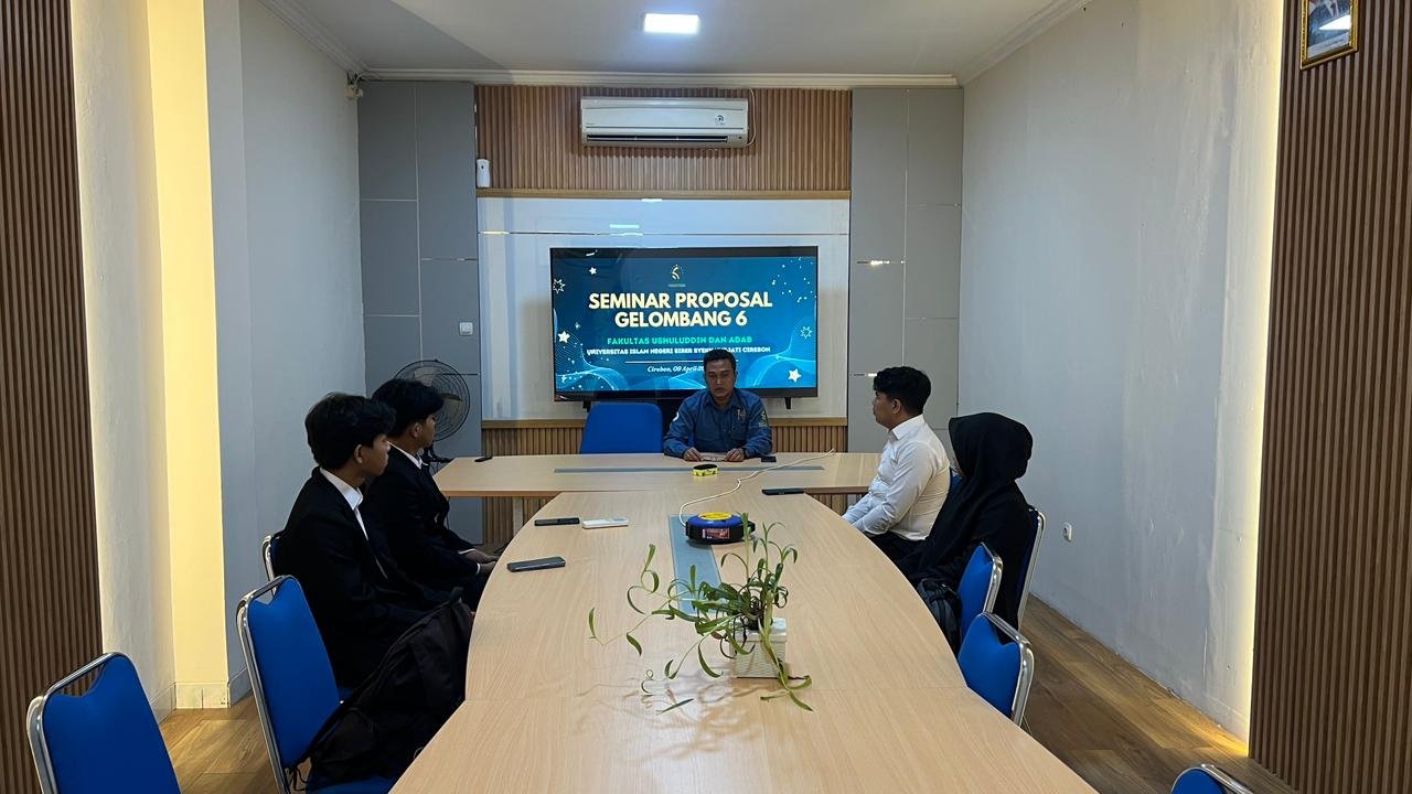 Seminar Proposal Gelombang 6 Fakultas Ushuluddin dan Adab UIN Siber Syekh Nurjati Cirebon Berlangsung Lancar