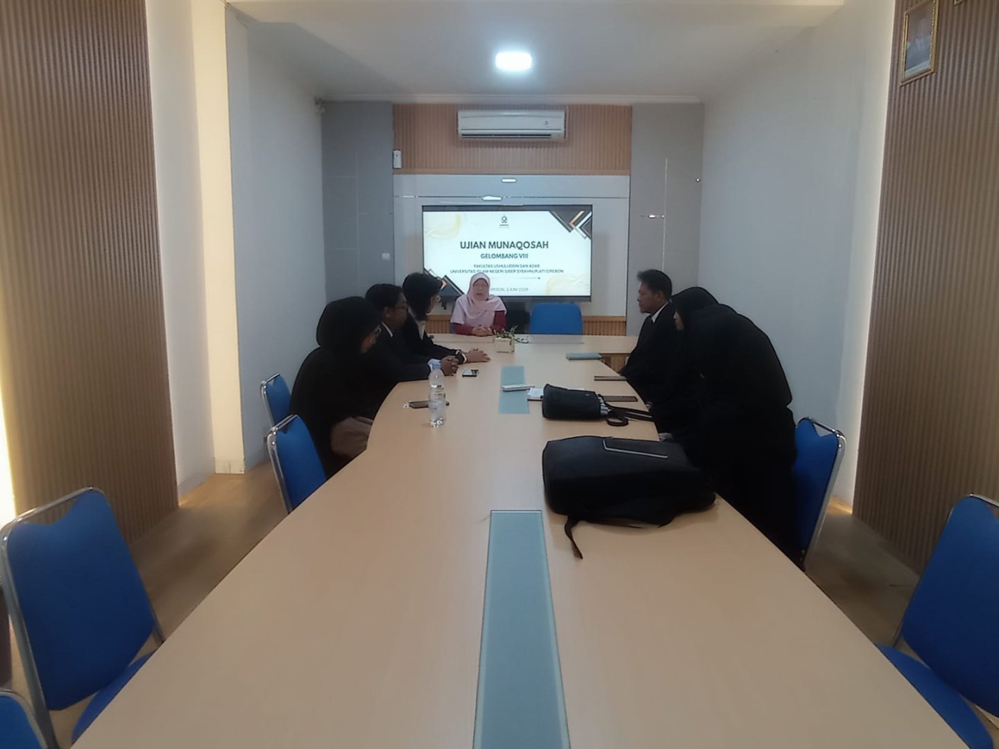 Sidang Munaqosah Gelombang 8 Fakultas Ushuluddin dan Adab UIN Siber Syekh Nurjati Cirebon Berjalan Lancar, Dua Mahasiswa AFI Ikuti Ujian Akhir